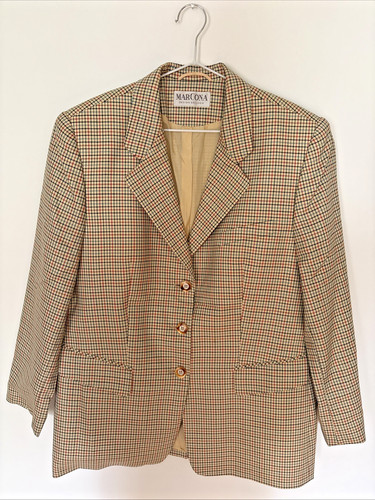 Blazer kariert overzize 42 - blazer,