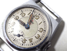 Vintage THIEL Militär Armbanduhr WK.II 40er Jahre