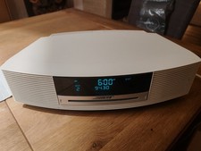 Bose Wave Music System AWRCC4, Weiß, mit Fernbedienung, CD/MP3/RDS  - Defekt-