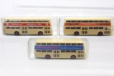 1:87 H0 Classic 3x Doppeldeckerbus Bus Modellauto Konvolut OVP N101