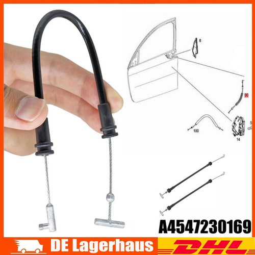 Bowdenzug kabel seilzug - 2x,