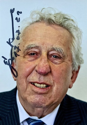 Egon krenz orig - egon, handsignierte