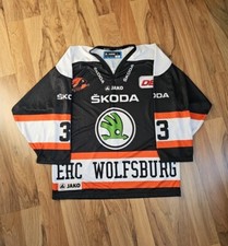 JAKO EHC Wolfsburg Eishockey Trikot GR. L  #33 SLOAN Grizzly Adams 