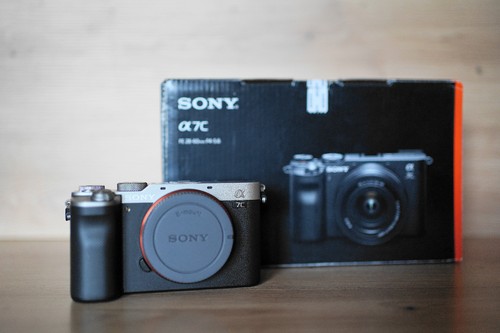 Sony alpha silber body - c, ovp