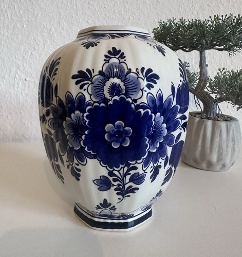 Original delft handwerk - handwerk, vase