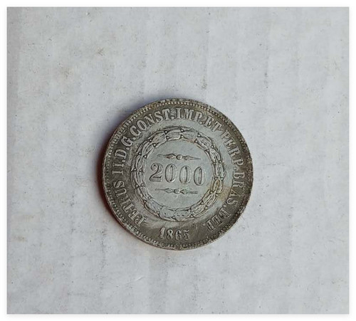 1865 brasilien 2000 reis - 1865,