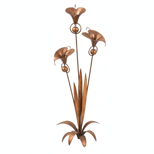 Gartenstecker mit calla lilien - gartenstecker,