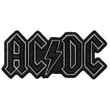 AC/DC Patch · Black Logo 3D Cut Out