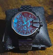 DIESEL Armbanduhr Herren DZ4566 Quarzuhr Chronograph Datum Edelstahl 43mm