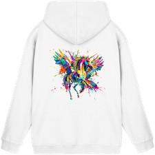 Fantasy flying horse - flying,