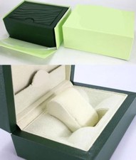 1x Holz Grün Uhrenkoffer