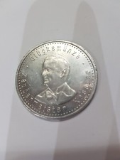 Glücksmünze 1936 Zaubermeister DD Kassner, Central Theater Dresden Münze