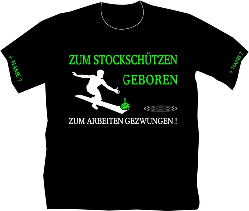 Shirt stockschiessen - t-shirt,