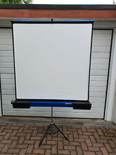 Stativ-Leinwand Reflecta deluxe stereo 125 x 125 cm mit Lautsprechern!