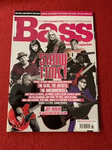 Bass guitar magazine show - guitar,