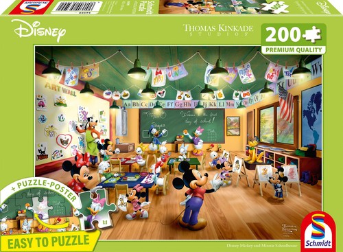 Mickey and minnie schoolhouse - minnie,,