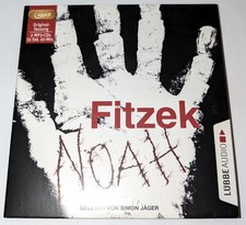 HÖRBUCH - SEBASTIAN FITZEK - Noah - auf 2 MP3-CDs - 15h10 - Digipak - SEHR GUT!