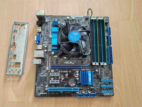 Bundle asus p7h55 cpu - p7h55-m, +