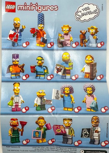 Lego minifiguren the simpsons - minifiguren,