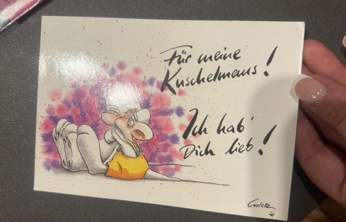 Diddl postkarte b für - 22,