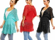 Damen Kimono Sommer Cardigan