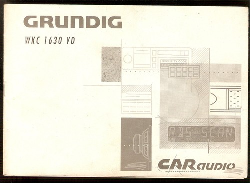 Bedienungsanleitung grundig - bedienungsanleitung,