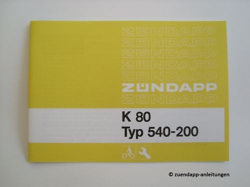 Bedienungsanleitung zündapp - bedienungsanleitung,