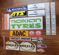 Aufkleber - Set, Motorsport-
