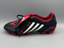adidas Predator Powerswerve TRX FG Fussball 2008 Gr. 43 1/3 rot schwarz