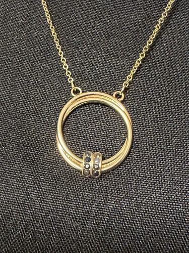 Halskette collier goldfarben - halskette,