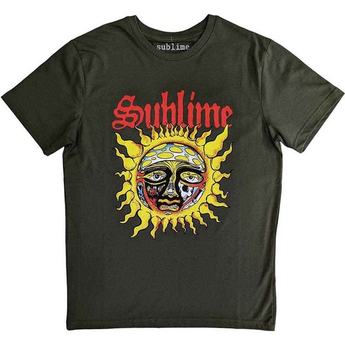 Sublime yellow sun t shirt - -, t-shirt