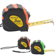 2x Maßband Bandmaß 3m Rollmaßband Messband Rollmeter Rollband Metermaß Rücklauf