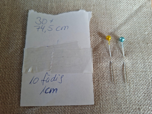 Leinenband x 74 - leinenband, 74,5