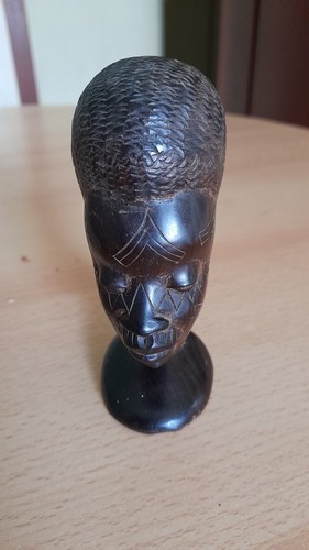 Ebenholz büste figur - ebenholz, büste,figur,