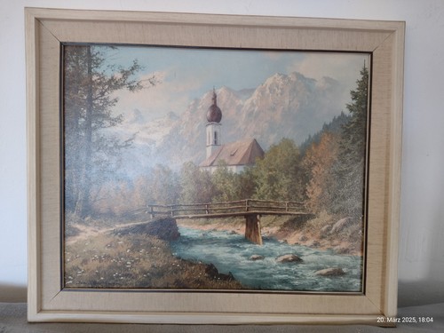 ölgemälde johannes bochmann - Ölgemälde,