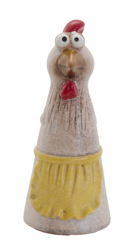 Gartenstecker zaunhocker huhn - gartenstecker,