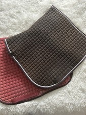 2 Baumwoll Dressur Schabracken