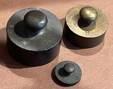 3 x alte Gewichte für