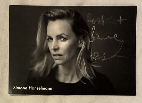 Autogrammkarte simone - autogrammkarte,