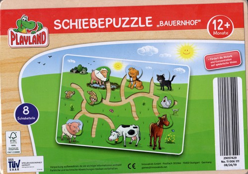 Playland schiebe puzzle aus - playland,