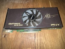 PNY GeForce GTS 250 1GB PCIe Grafikkarte – funktionstüchtig – Retro Gaming