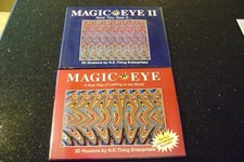 Lot of 2 Magic Eye Books Vol