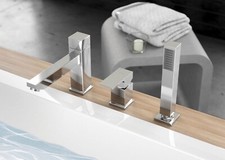 3-Loch Mischbatterie chrom