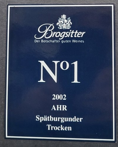 Weinetikett spätburgunder - n1,