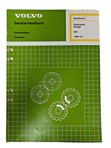 Volvo service handbuch - volvo, service-handbuch