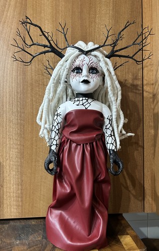 Ooak art witch puppe - puppe, zoll