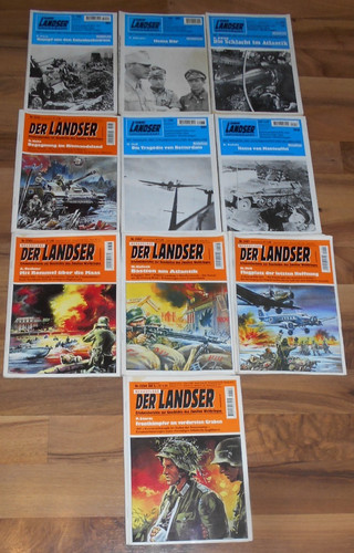 Der landser 10 hefte - ,