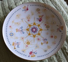 H & C SELB HEINRICH BAVARIA GERMANY Mid Century Stylized Cherub Dinner Porzellan