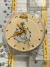 MAXI FLOWER TALK - SWATCH MAXI -MGK312 - watch was hanging, slightly scratched