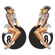 Set Pin Up Aufkleber Sticker